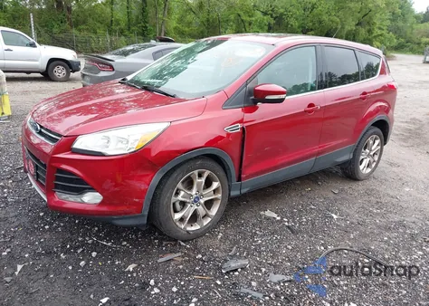2013 Ford Escape Sel z USA, uszkodzony, nr VIN 1FMCU0HX4DUD68100